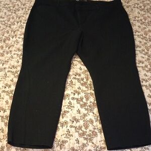 Old Navy Pixie High- Rise Woman's Black Dress Pants